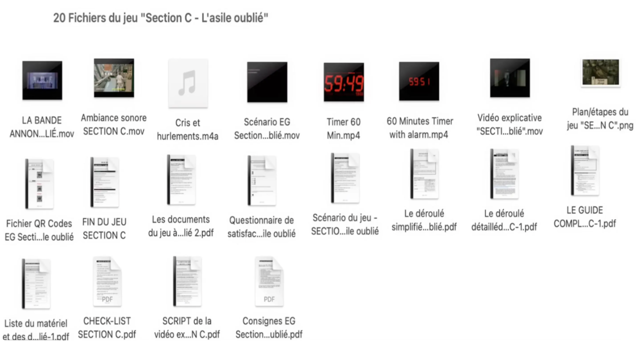Pack de 5 Escape Games numériques