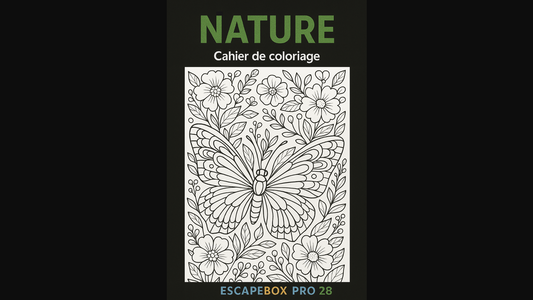 Cahier de coloriage – Nature
