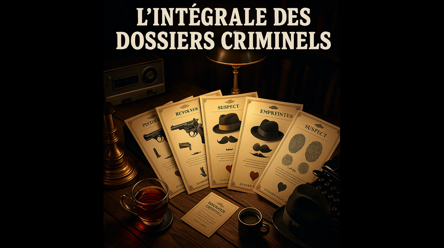 Un pack de 150 enquêtes criminelles
