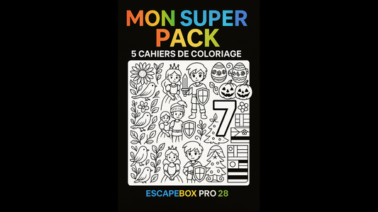 Mon Super Pack – 612 dessins à colorier