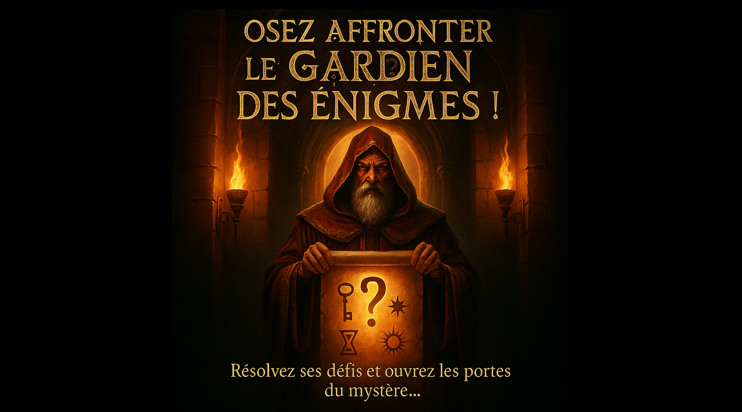 Le Gardien des Énigmes – Le Maître des mots