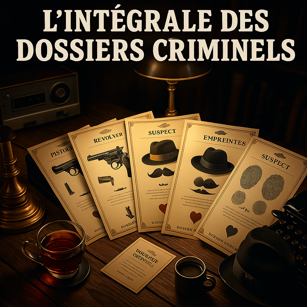 Un pack de 150 enquêtes criminelles